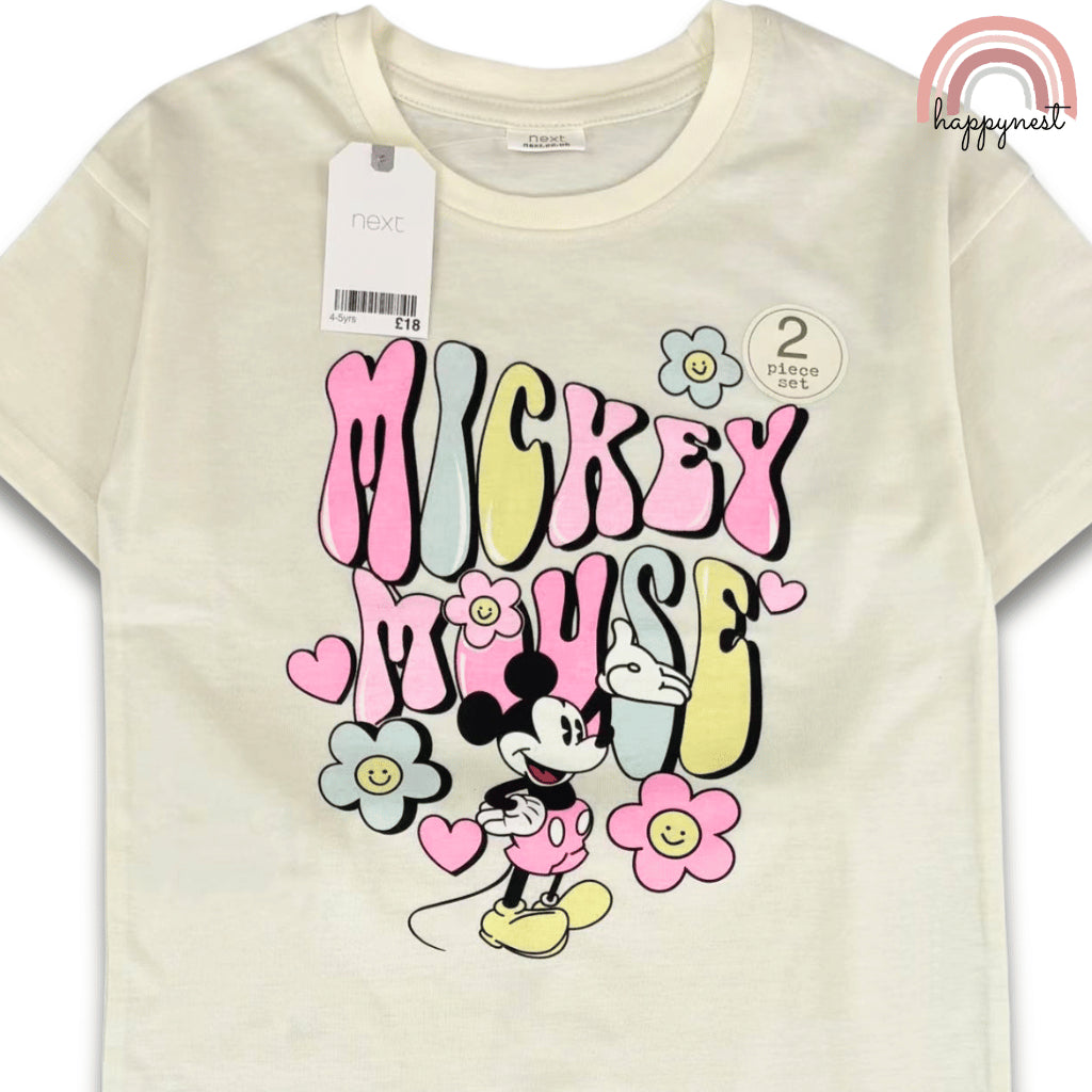 Mickey & Friends Retro 2-PC Flare Set (AA492) | 2-10 years