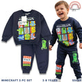 Minecraft Boy 2-PC Sweatshirt & Joggers Set (SS689) | 2-8Y