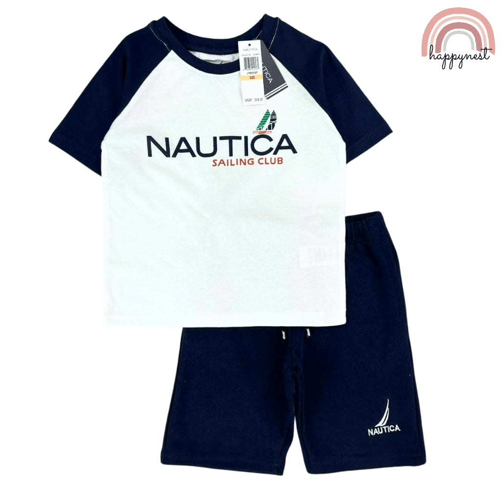 Nautica 2-Piece Shirt & Shorts Set for Boys (2–10Y) | AA356