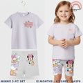 Minnie Shirt Shorts OOTD Set AA398 12 Months - 4 Years AA398