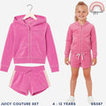 Juicy Couture Velour Hoodie & Shorts Set for Girls 4-12Y SS587