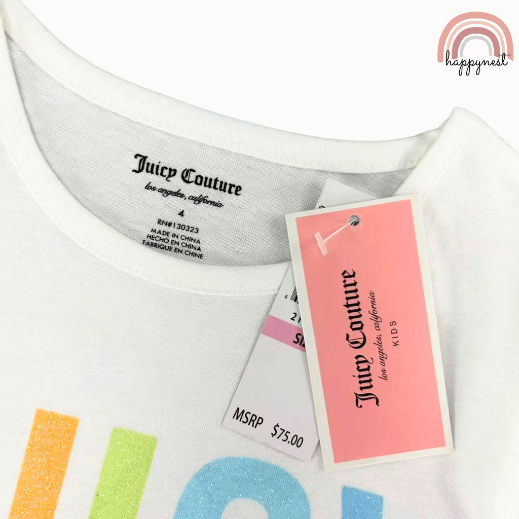 Juicy Couture Terno Set for Girls T-Shirt & Skirt (2-10Y) | AA412