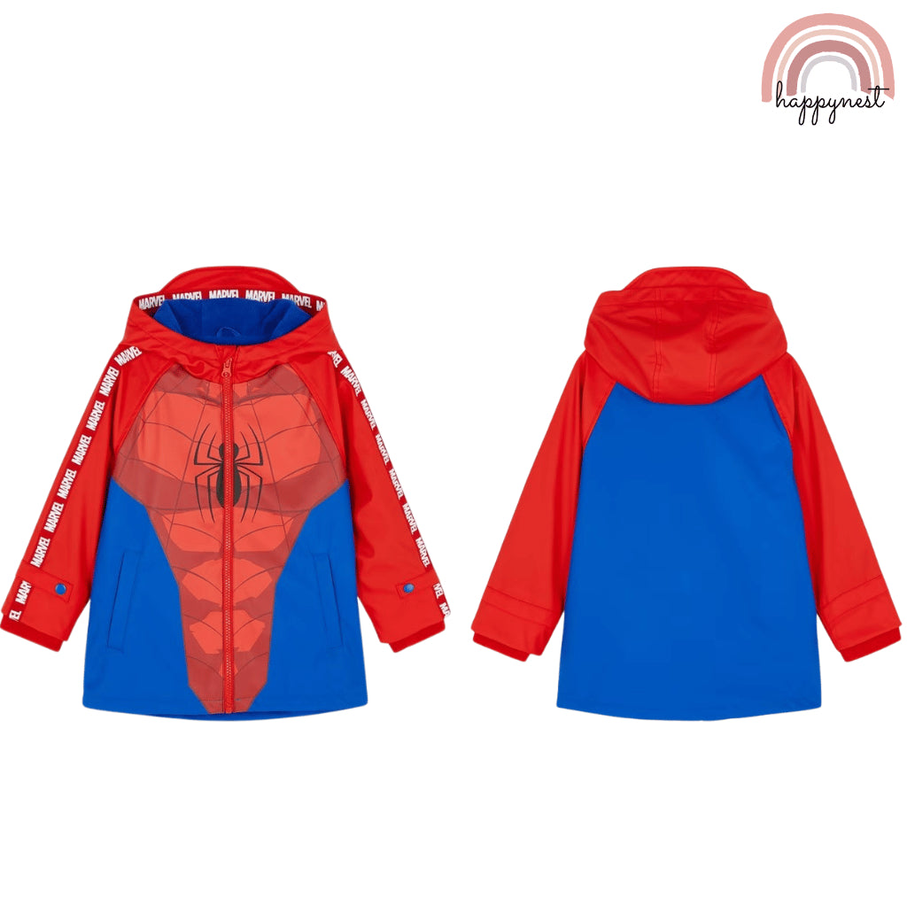 Spider-Man Rain Jacket Hoodie (2-8Y) | AA443