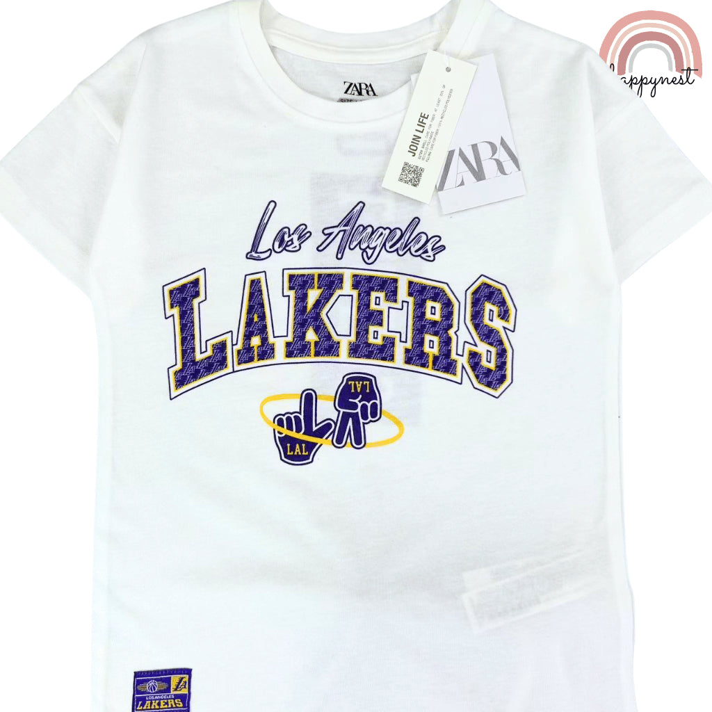 LA Lakers Basketball Terno Set for Kids (2-10Y) | AA450