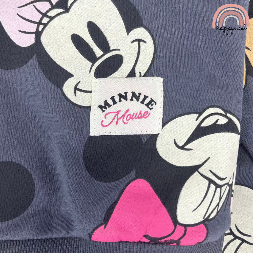 Minnie Mouse Grey Sweatshirt & Pants Set for Girls 2-8Y SS620