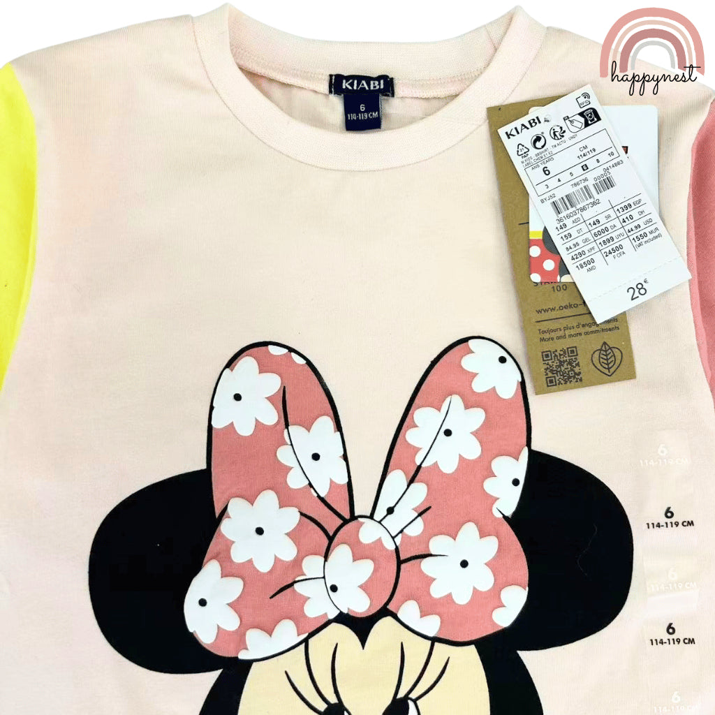 Minnie Girls 2-Pc T-Shirt & Skirt Set | 2-10 Years (AA480)