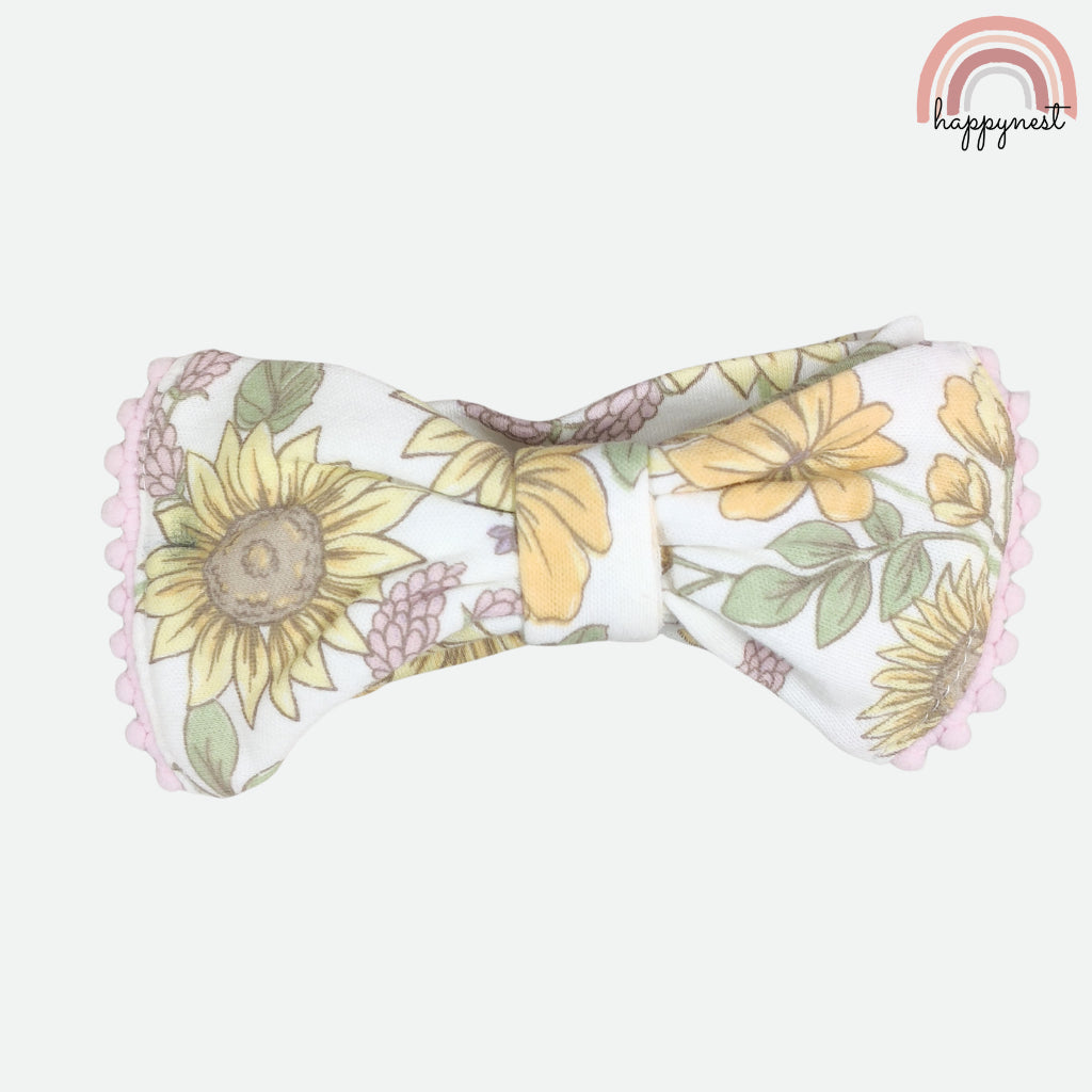 Wrangler Baby 2-Pc Sleepsuit & Headband Set | Sunflower Print (B57) 6-9 Months