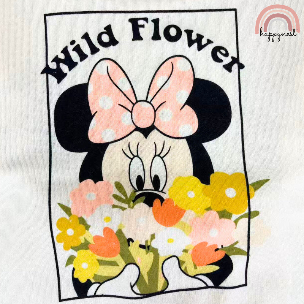 Minnie Girl OOTD Sweatshirt & Flared Pants (SS697) | 2-8 Years