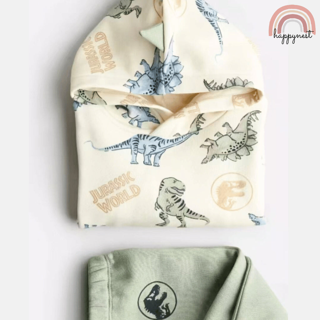 Dino Tracksuit Hoodie & Jogger Set for Boys (2-8 Years) | SS543