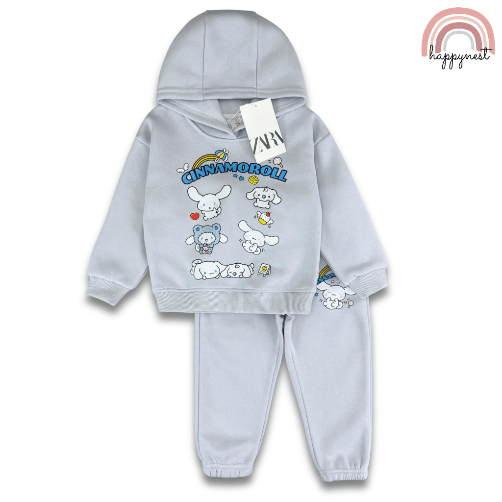 Cinnamoroll Hoodie Terno Set for Girls (2-8Y) | SS617
