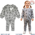 Girls Floral Sweatshirt & Leggings Set 2-8 Years – SS658