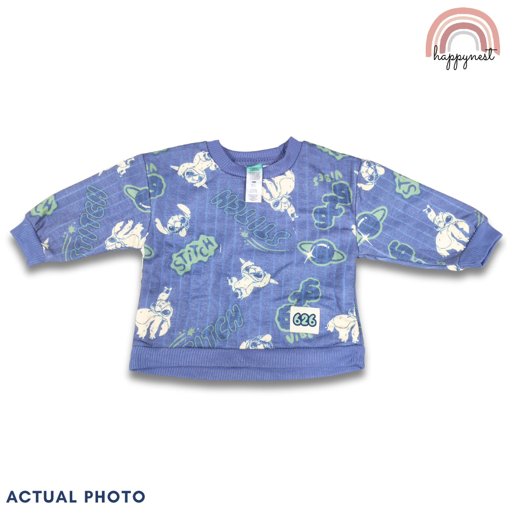 Stitch Boy 2-Pc Quilted Set | Blue Space Vibes | 18M - 6 Years | SS703